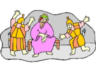 Sticker Custom Preview Image #108186 Religion Biblical Scenes Jesus Mockedby Soldiers