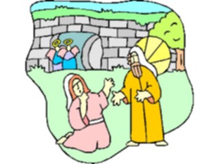 Sticker Custom Preview Image #108190 Religion Biblical Scenes Jesus Resurrected