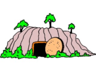 Sticker Custom Preview Image #108200 Religion Biblical Scenes Jesus Tomb3