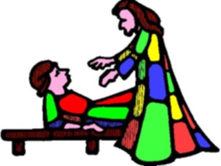 Sticker Custom Preview Image #108234 Religion Biblical Scenes Joseph Multi Colored Coat