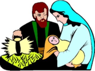 Sticker Custom Preview Image #108278 Religion Biblical Scenes Manger12