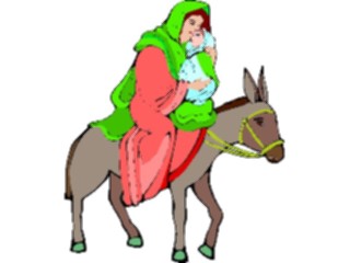 Sticker Custom Preview Image #108287 Religion Biblical Scenes Mary05