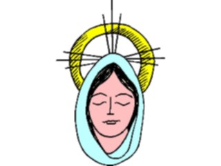 Sticker Custom Preview Image #108289 Religion Biblical Scenes Mary07