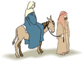 Sticker Custom Preview Image #108299 Religion Biblical Scenes Mary Joseph2