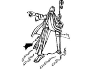 Sticker Custom Preview Image #108313 Religion Biblical Scenes Moses02