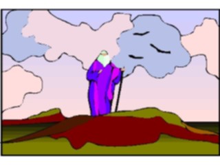 Sticker Custom Preview Image #108315 Religion Biblical Scenes Moses04