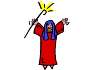 Sticker Custom Preview Image #108319 Religion Biblical Scenes Moses08