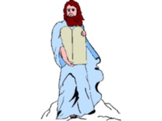 Sticker Custom Preview Image #108321 Religion Biblical Scenes Moses10