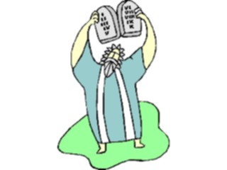 Sticker Custom Preview Image #108329 Religion Biblical Scenes Moses10 Commandments08