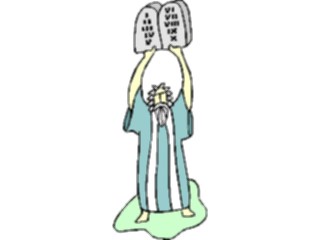 Sticker Custom Preview Image #108330 Religion Biblical Scenes Moses10 Commandments09