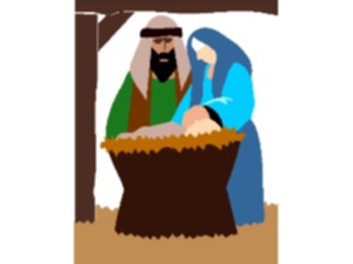 Sticker Custom Preview Image #108360 Religion Biblical Scenes Nativity Scene02