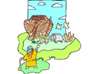 Sticker Custom Preview Image #108392 Religion Biblical Scenes Noahs Ark12