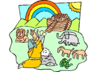 Sticker Custom Preview Image #108395 Religion Biblical Scenes Noahs Ark15