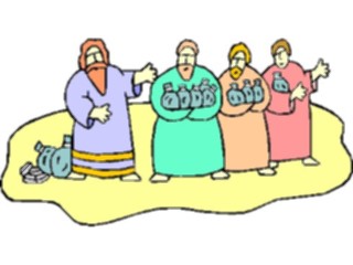 Sticker Custom Preview Image #108419 Religion Biblical Scenes Parableofthe Talents1