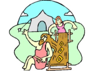 Sticker Custom Preview Image #108481 Religion Biblical Scenes Samson Delilah3