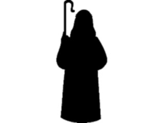 Sticker Custom Preview Image #108535 Religion Biblical Scenes Silhouette4