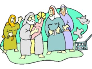 Sticker Custom Preview Image #108537 Religion Biblical Scenes Simeon
