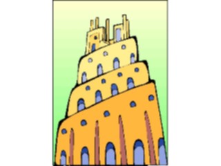 Sticker Custom Preview Image #108562 Religion Biblical Scenes Towerof Babel1