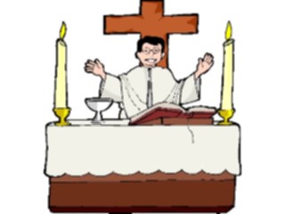 Sticker Custom Preview Image #108716 Religion Ceremonies Prayer Communion12