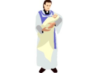 Sticker Custom Preview Image #108755 Religion Ceremonies Prayer Ministerwith Infant