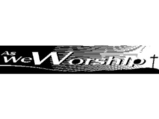 Sticker Custom Preview Image #108858 Religion Church Flyers As We Worship Banner