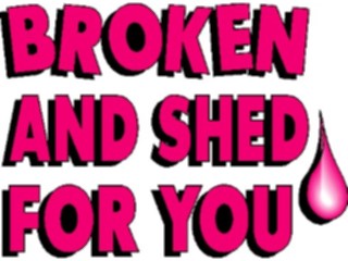 Sticker Custom Preview Image #108877 Religion Church Flyers Broken Shedfor You