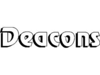 Sticker Custom Preview Image #108905 Religion Church Flyers Deacons