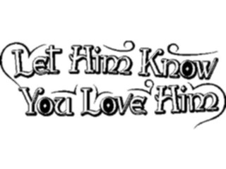 Sticker Custom Preview Image #108945 Religion Church Flyers Let Him Know
