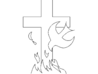 Sticker Custom Preview Image #108964 Religion Church Flyers Pentecost3