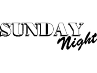 Sticker Custom Preview Image #108983 Religion Church Flyers Sunday Night