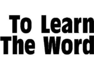 Sticker Custom Preview Image #108991 Religion Church Flyers To Learn The Word