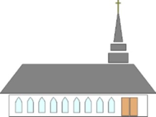 Sticker Custom Preview Image #109029 Religion Churches Church08