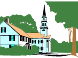 Sticker Custom Preview Image #109031 Religion Churches Church10