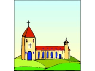 Sticker Custom Preview Image #109075 Religion Churches Church54