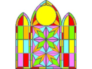 Sticker Custom Preview Image #109127 Religion Churches Stained Glass03