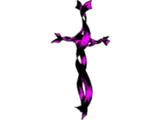 Sticker Custom Preview Image #109352 Religion Crosses General Cross Ribbons1