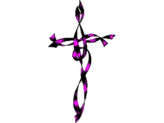 Sticker Custom Preview Image #109353 Religion Crosses General Cross Ribbons2