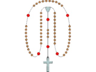 Sticker Custom Preview Image #109436 Religion Crosses Specialized Rosary4