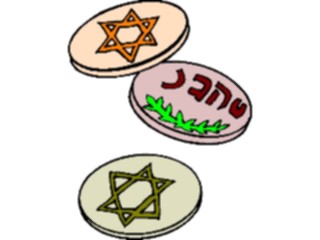 Sticker Custom Preview Image #109492 Religion Judaism Coins