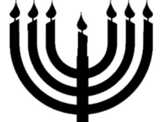 Sticker Custom Preview Image #109514 Religion Judaism Menorah03