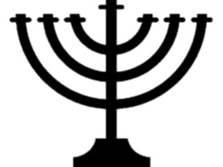 Sticker Custom Preview Image #109519 Religion Judaism Menorah08