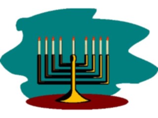 Sticker Custom Preview Image #109522 Religion Judaism Menorah11