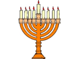 Sticker Custom Preview Image #109530 Religion Judaism Menorah19