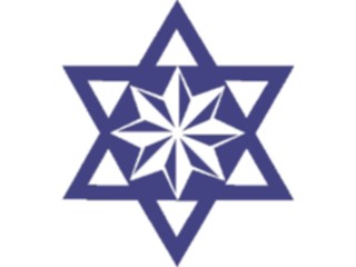 Sticker Custom Preview Image #109574 Religion Judaism Starof David06