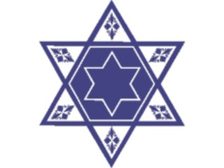 Sticker Custom Preview Image #109578 Religion Judaism Starof David10