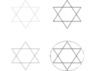 Sticker Custom Preview Image #109585 Religion Judaism Star Of David17