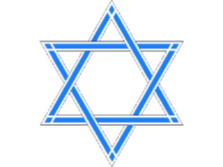 Sticker Custom Preview Image #109599 Religion Judaism Starof David31