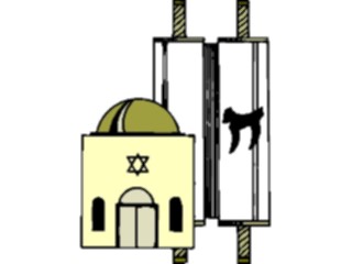 Sticker Custom Preview Image #109648 Religion Judaism Torah Temple