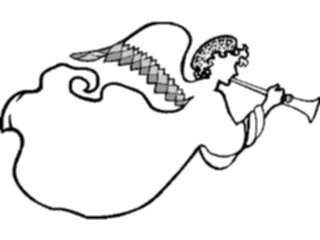 Sticker Custom Preview Image #109721 Religion Objects Symbols Angel Frame