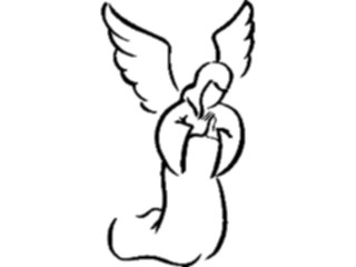 Sticker Custom Preview Image #109726 Religion Objects Symbols Angelin Prayer1